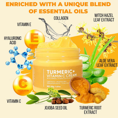 turmeric vitamin C anti ageing Day And Night Cream