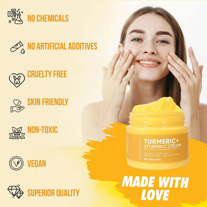 turmeric vitamin C anti ageing Day And Night Cream